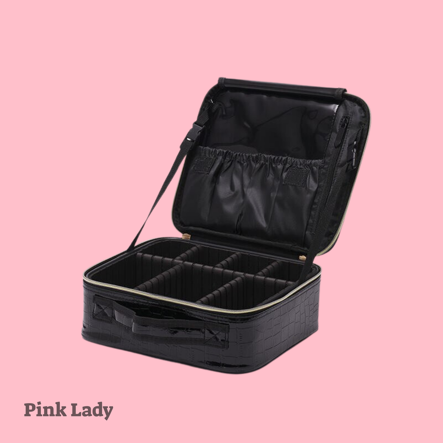 תיק איפור מקצועי מעור