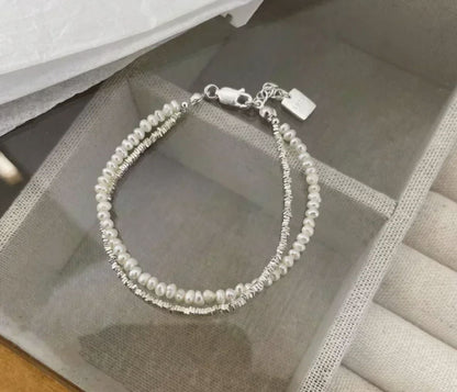 צמיד פנינים יוקרתי