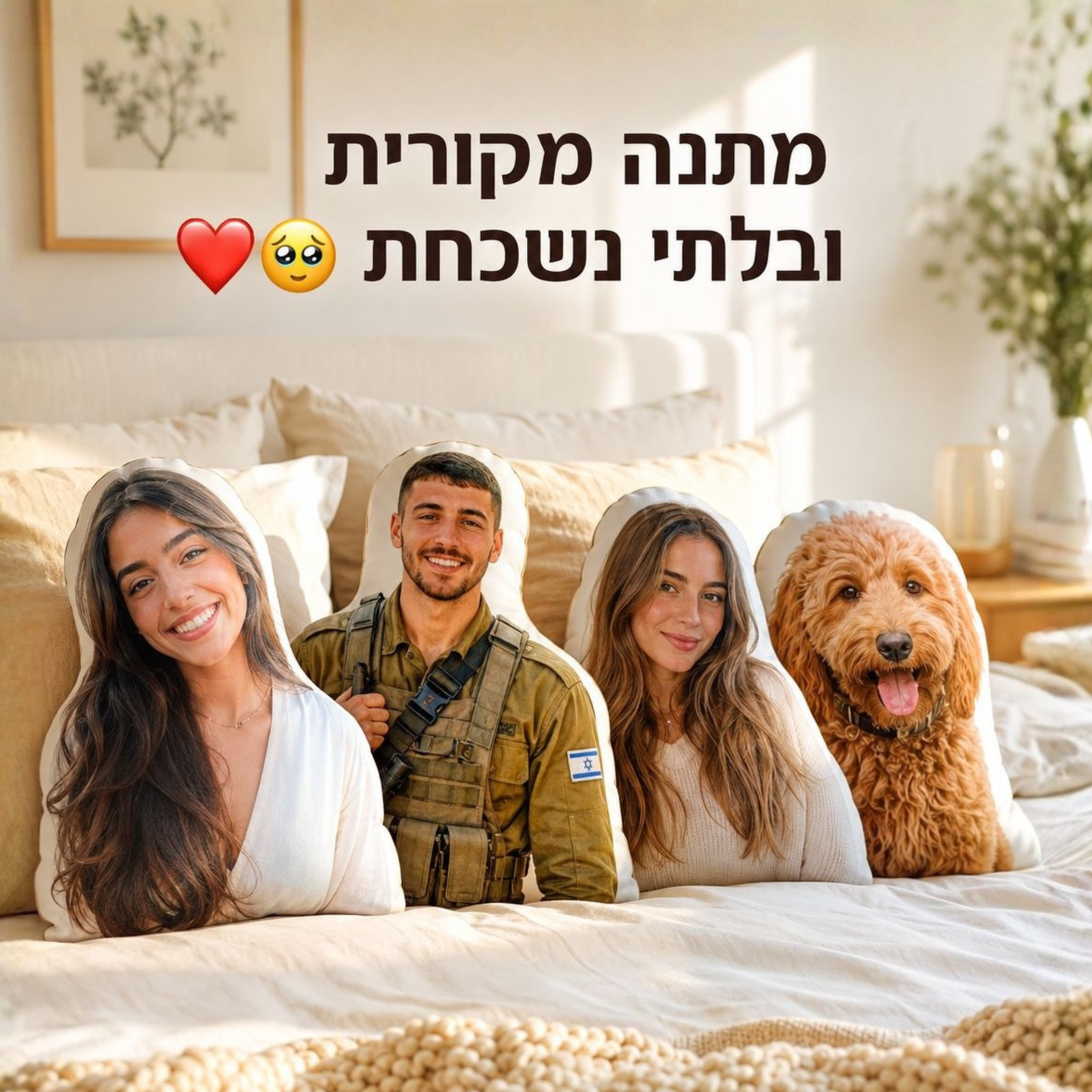 בובה בעיצוב אישי - מתנה בלתי נשכחת