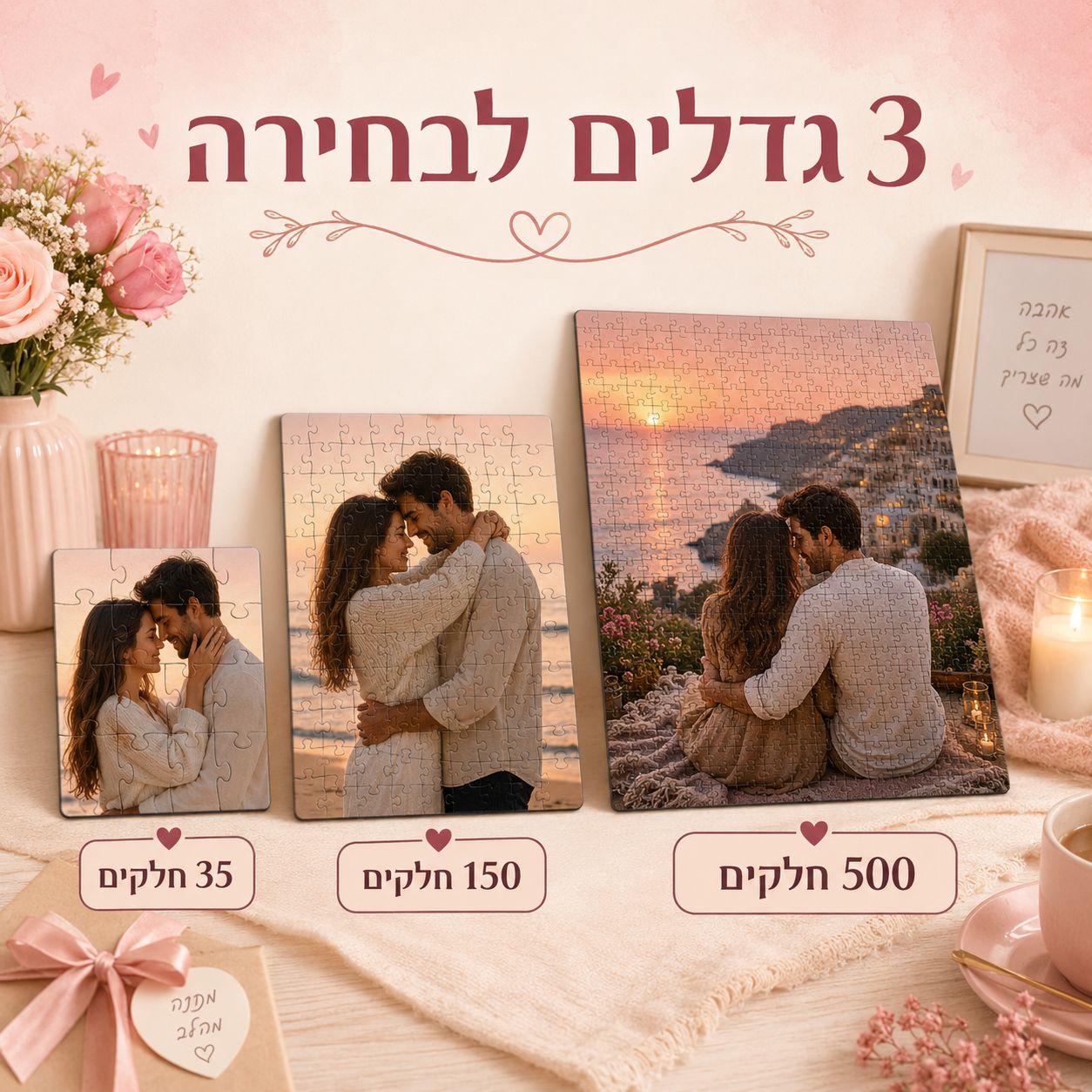 פאזל בעיצוב אישי - מרגש ומקורי