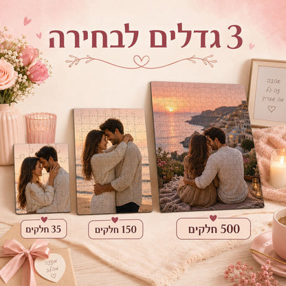 פאזל בעיצוב אישי - מרגש ומקורי