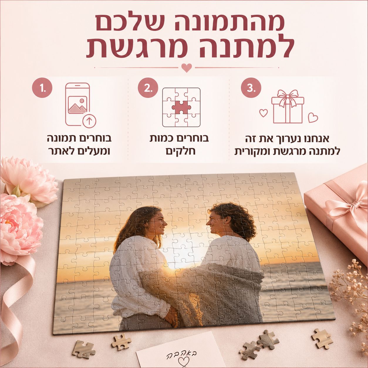 פאזל בעיצוב אישי - מרגש ומקורי